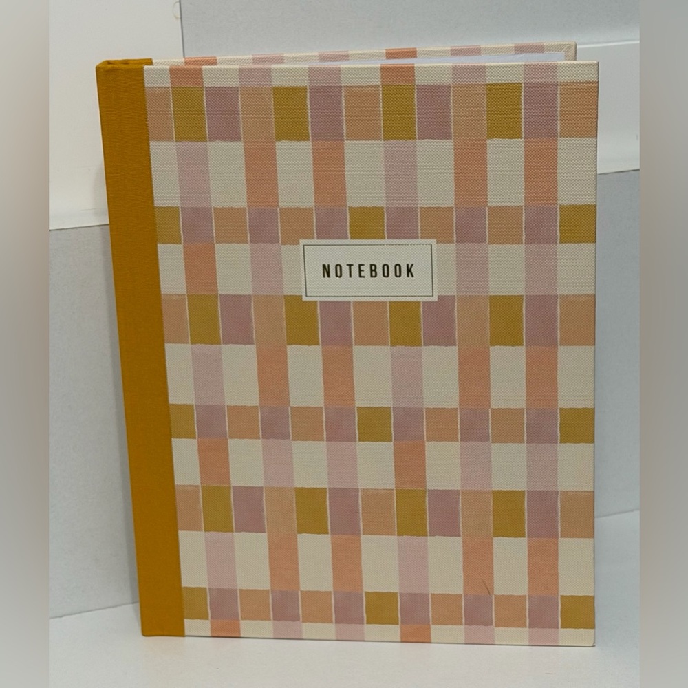 Colorful Checkered Notebook Journal